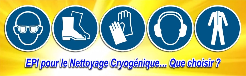 Persönliche Schutzausrüstung für Trockeneisstrahlung