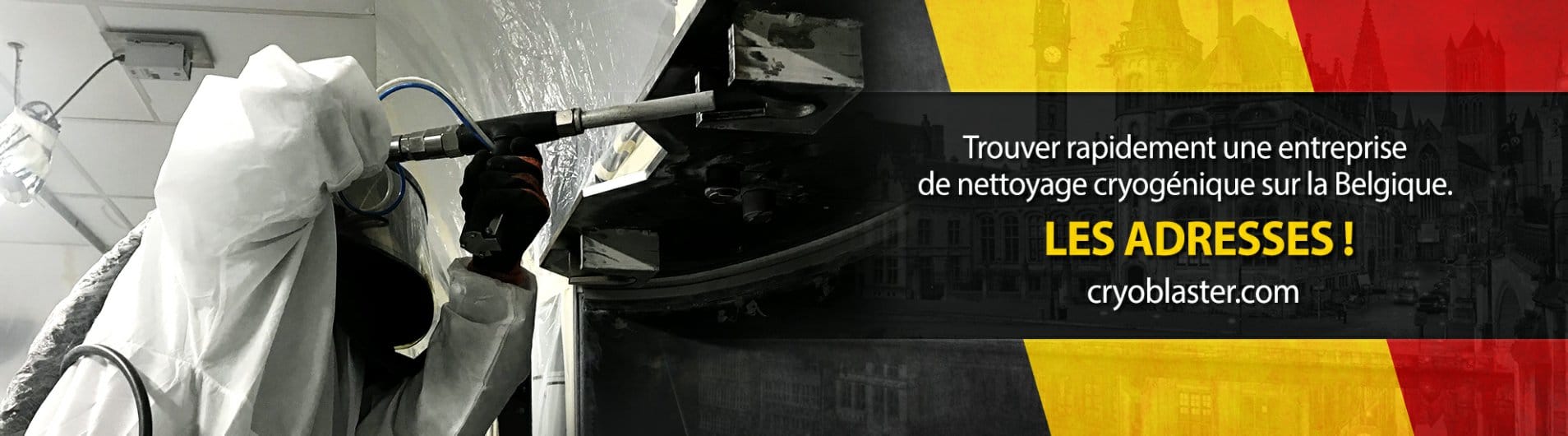 Dry-Ice-Blasting-Dienstleister in Belgien