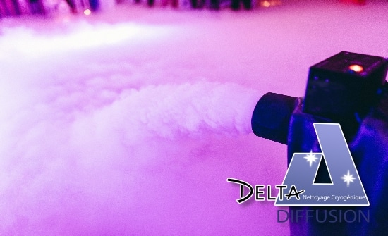 Efecto escénico (humo) con hielo seco de Saboya