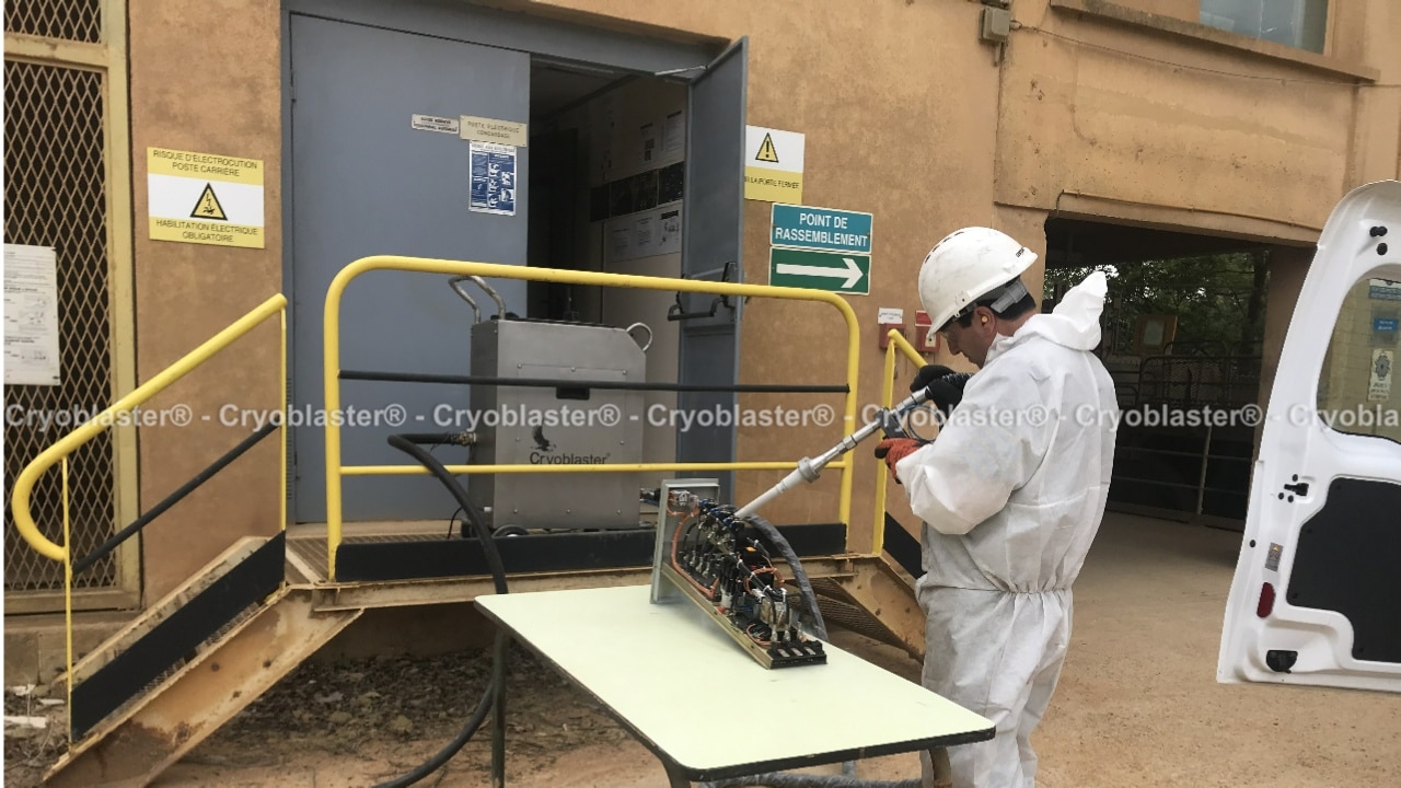 Dry Ice Blasting Unternehmen Les Gonds