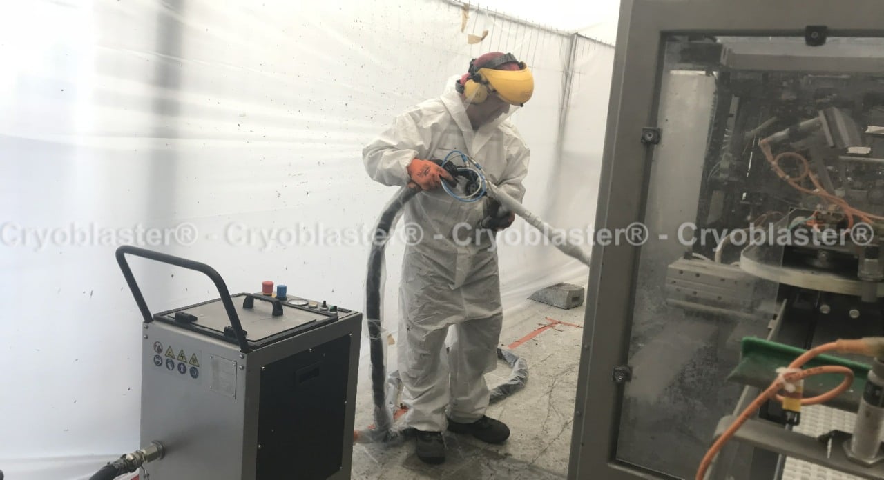 Unternehmen für Trockeneisstrahlung in Grenoble in der Lebensmittelindustrie