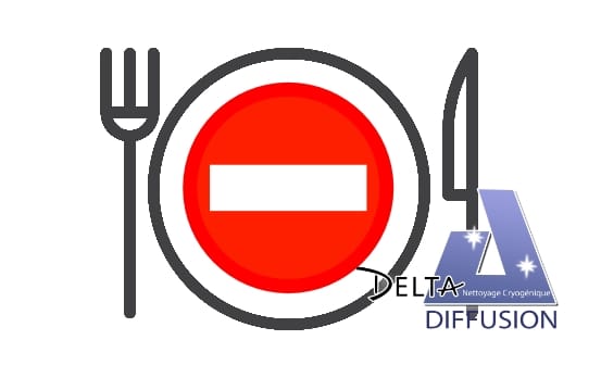 gelo seco não é comestível!