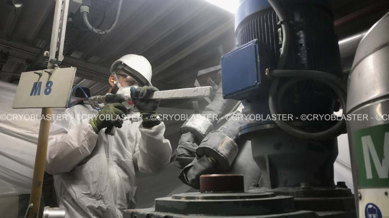 Empresa de limpeza com gelo seco em Sète