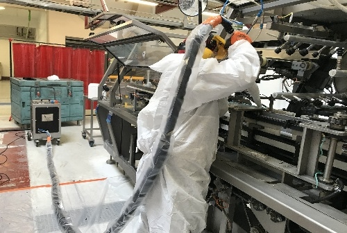 Nettoyage cryogénique agroalimentaire sans produits chimiques