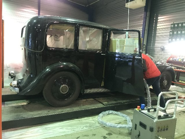 La restauration de véhicules anciens grâce au nettoyage cryogénique