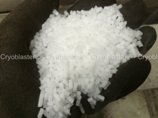 Gelo seco no formato de 3 mm ou pellets