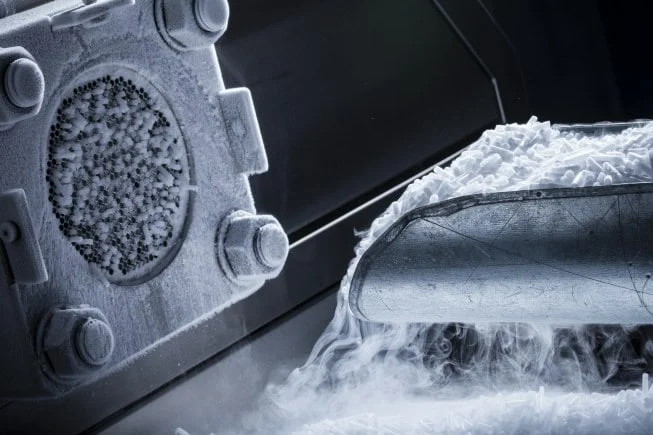 Pelletizador de gelo seco