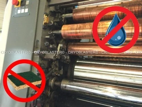 Les avantages du-nettoyage par cryogénie: sec et non abrasif