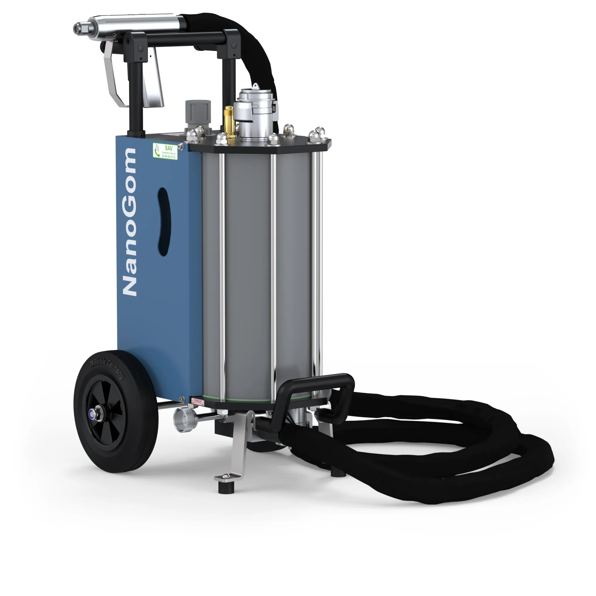 Nanogom: abrasive air blasting equipment for homeowners and professionals