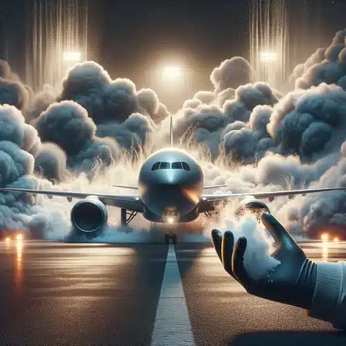 Le nettoyage cryogénique sur moule composite pour l’aéronautique avec matériel Cryoblaster