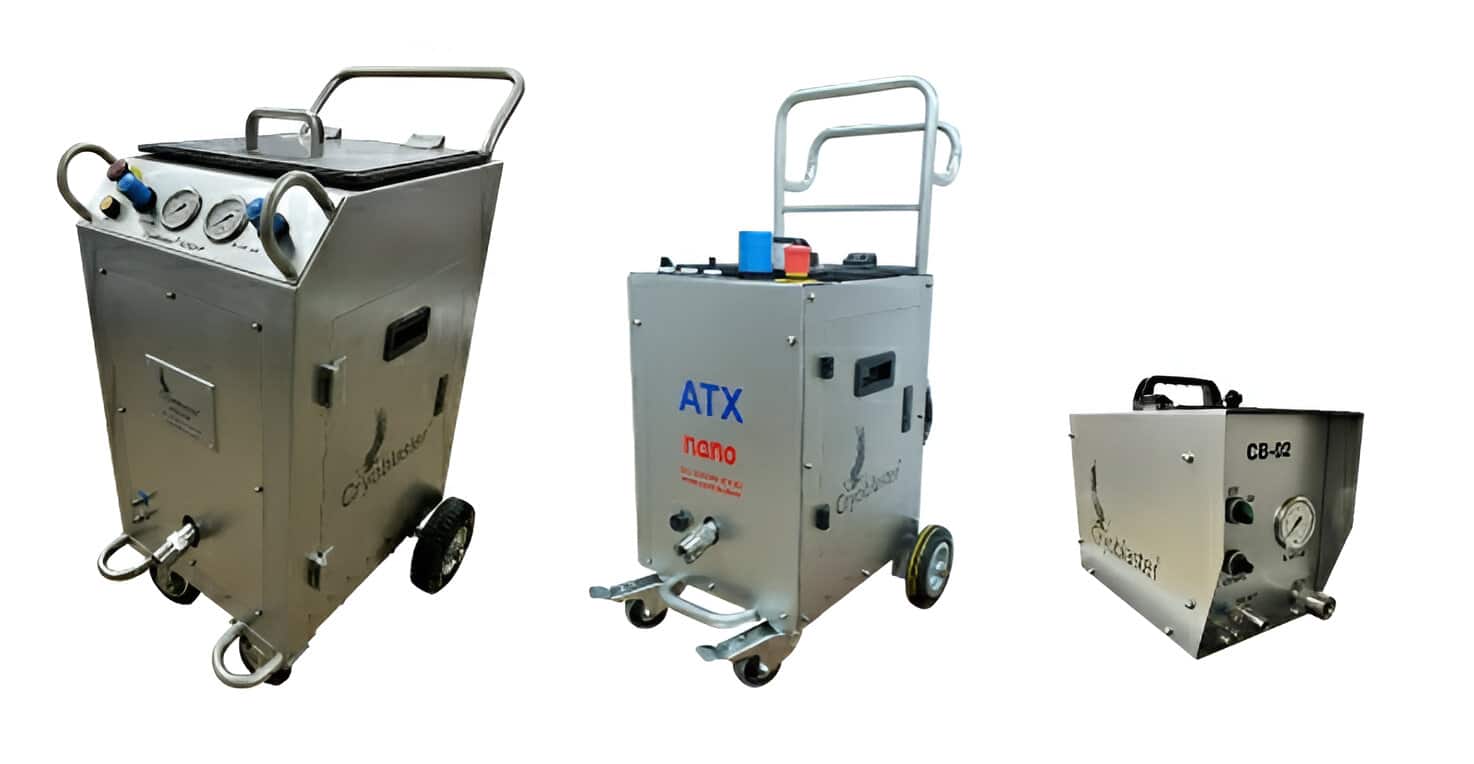 Vente de machines de nettoyage cryogénique à proximité de Lyon