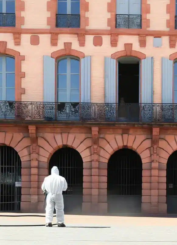 Instalação de limpeza criogênica