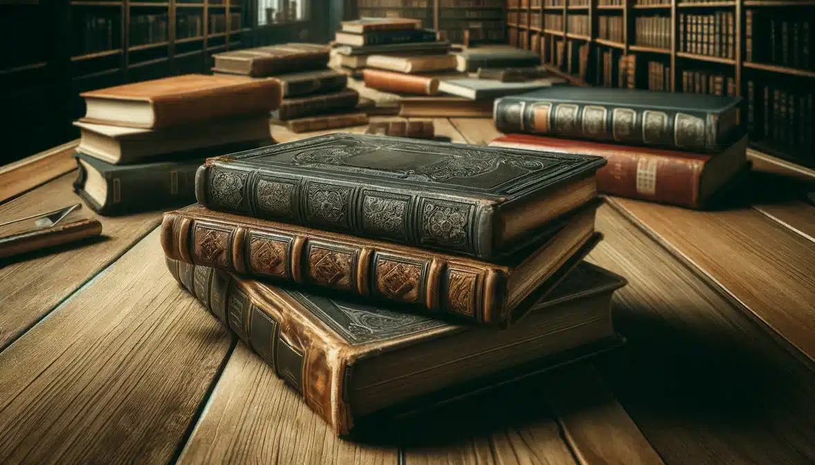 Vieux livres de bibliothèque La restauration des livres et documents anciens : le nettoyage cryogénique préserve la mémoire
