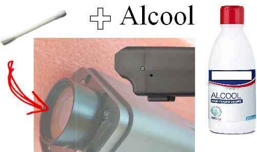 nettoyage protection lentille