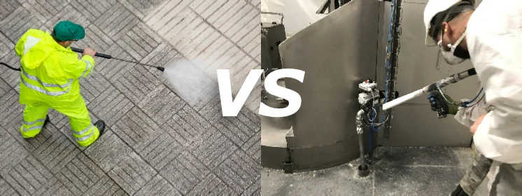 COMPARISON OF HIGH-PRESSURE AND DRY ICE BLASTING CLEANING METHODS