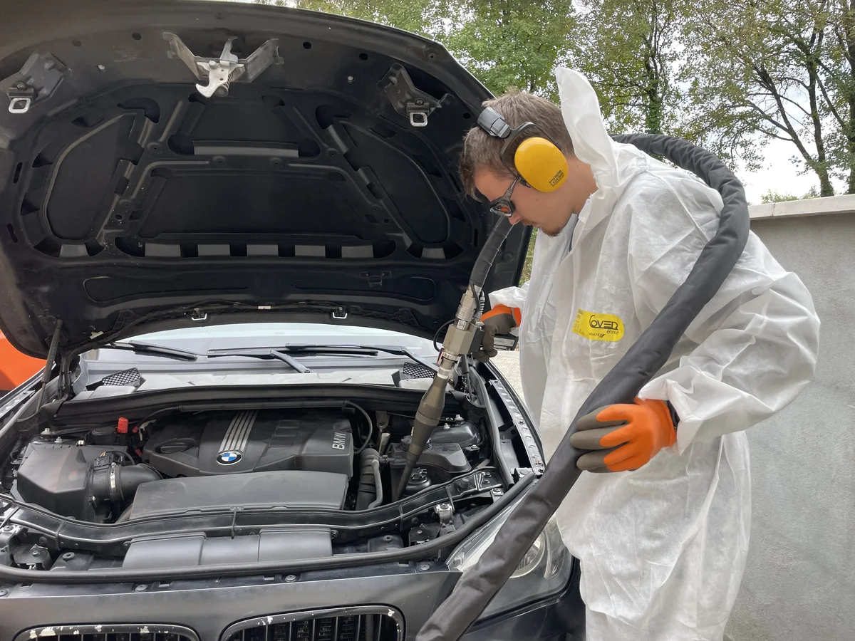 empresa limpeza dry ice blasting auvérnia