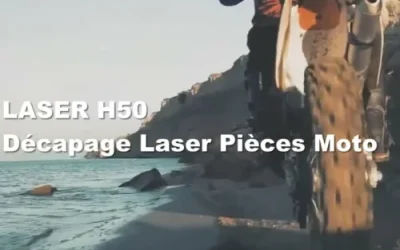 Décapage laser pour pièces motos : avantages et technologie