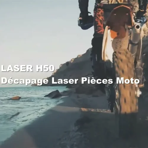 Décapage laser pour pièces motos : avantages et technologie