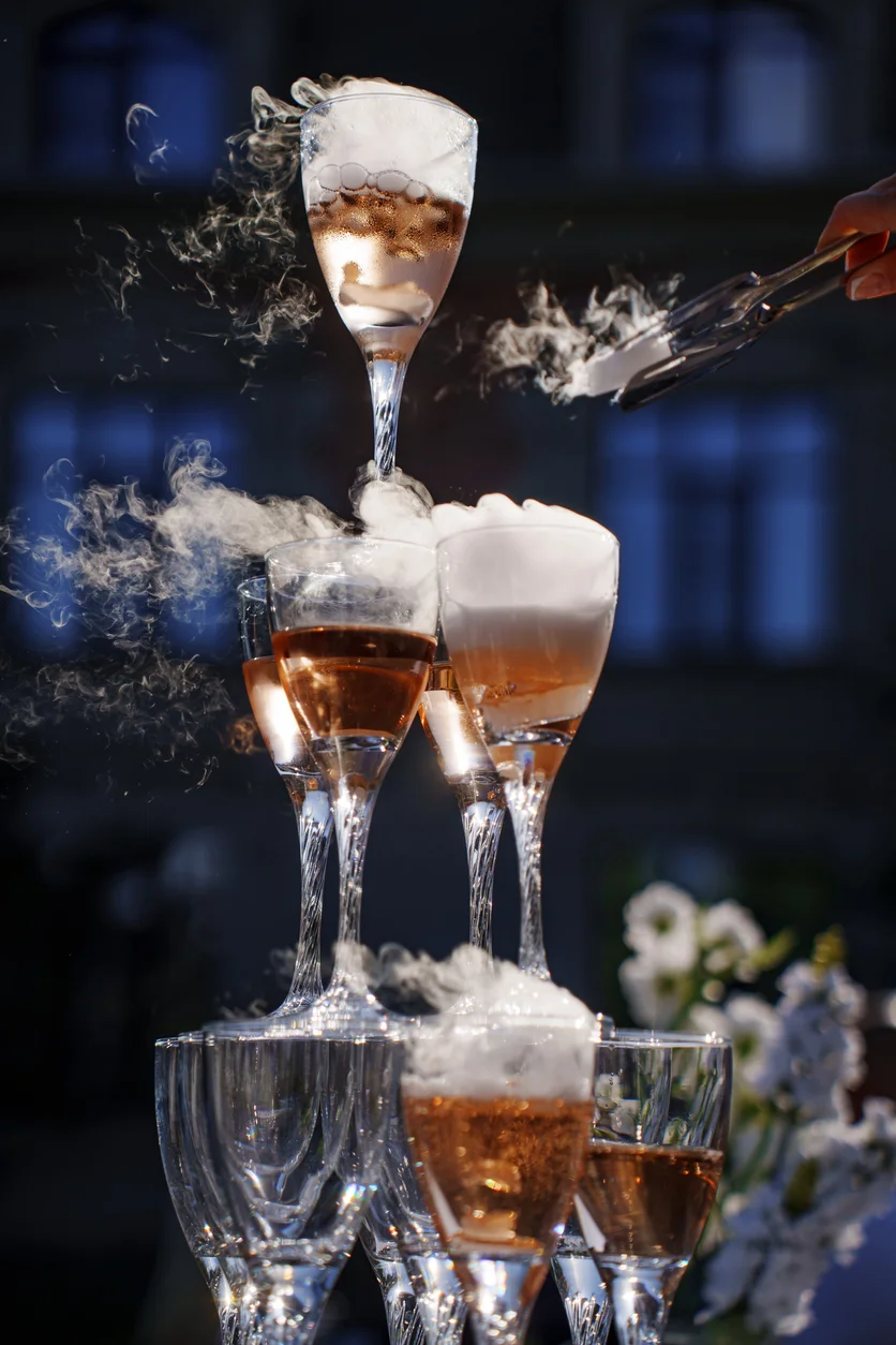 Cocktaials fumants avec glace carbonique : des précaution à prendre obligatoirement