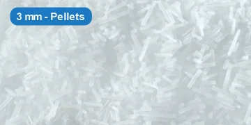 imagem pellets de gelo seco 3 mm