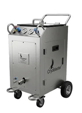 Equipamento de projeção de gelo seco ATX25-P 100% Pneumático