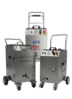 Máquinas de limpeza por gelo seco usadas