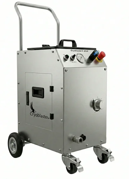 Limpador criogênico XP07: A inovação do Duplo Moedor