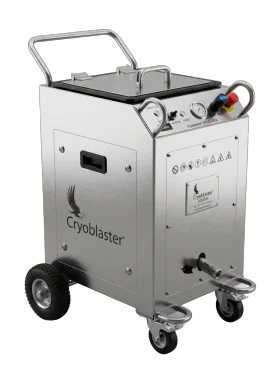 Máquina de limpeza com ar seco congelado Cryoblaster ATX25-E