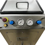Réglages pneumatiques du nettoyeur cryogénique ATX25-P