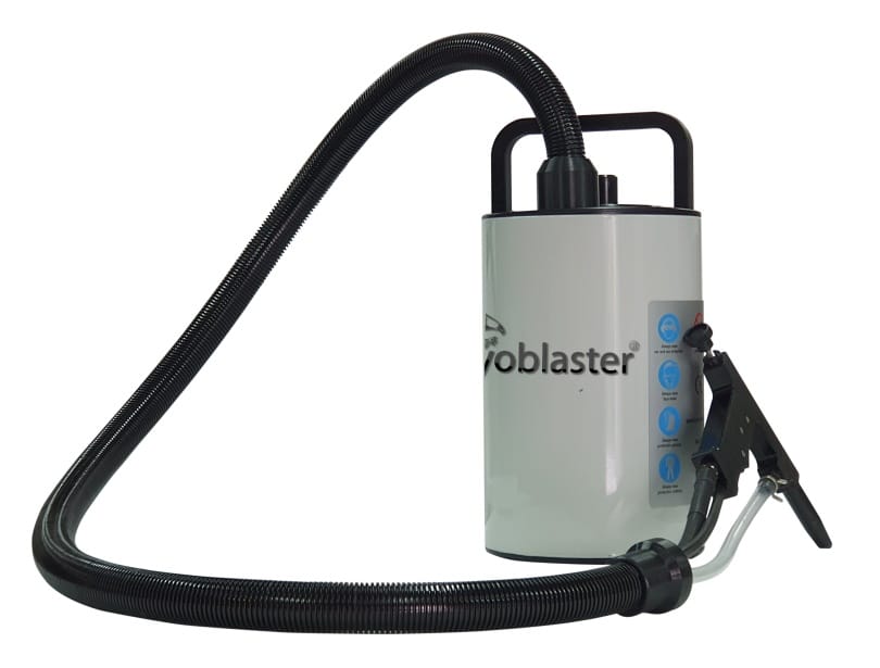 CB01: small dry ice blaster 2 hoses system