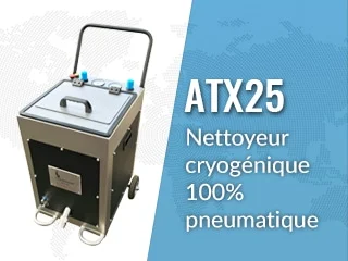 Equipement de nettoyage par cryogénie ATX25