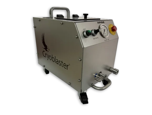 cryoblaster-xp02 Machine de nettoyage cryogénique de table