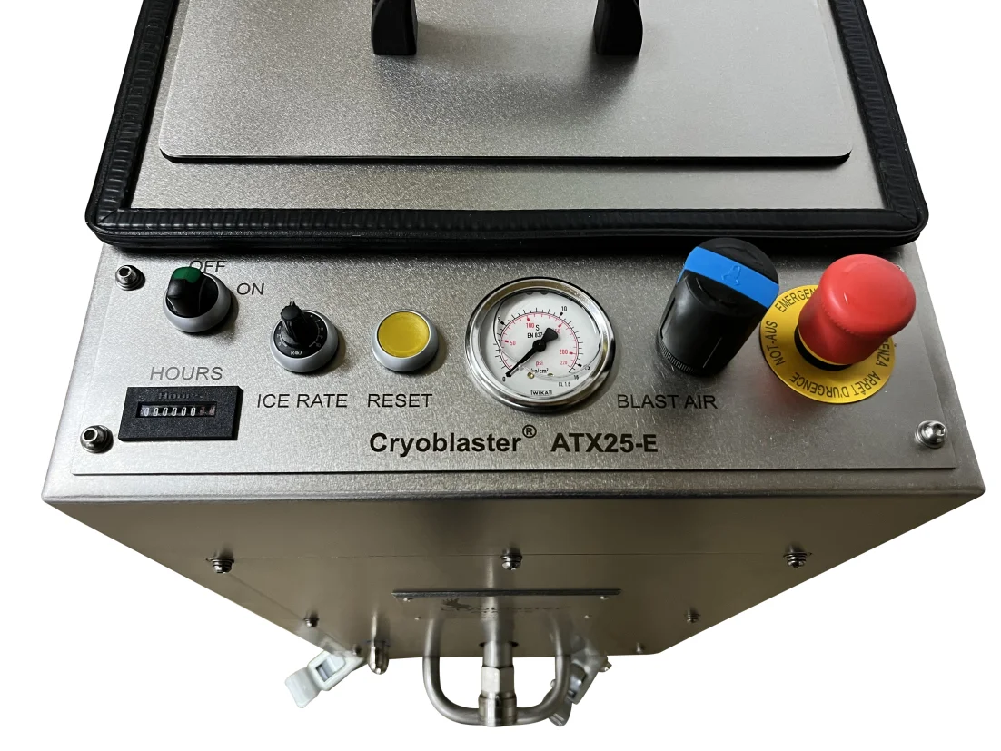 Découvrez le Nettoyeur Cryogénique ATX25-E V1 - La Révolution du Nettoyage Industriel !