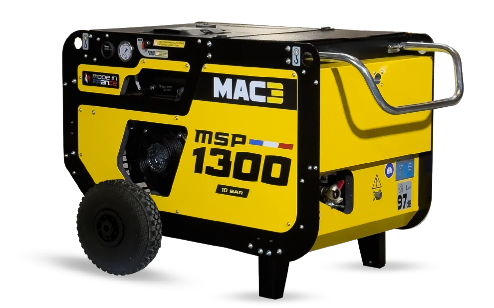 Compresor MSP 1300, especail chorreado bajo presion y limpieza criogénica